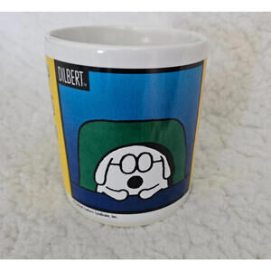Vintage OZ Dilbert Coffee Mug Let ME Drop Everything & Work On Your Problem 4"